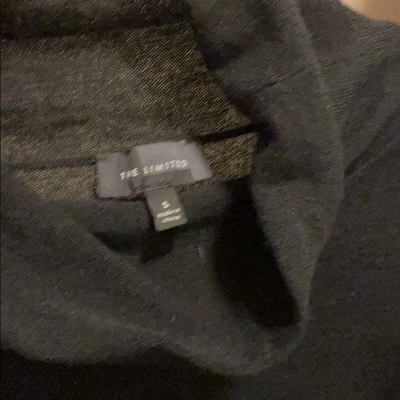 Black and Tan sweater with buckle on side - Picture 3 of 3